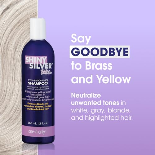 One 'N Only Shiny Silver Duo – Spray y Shampoo miniatura 2