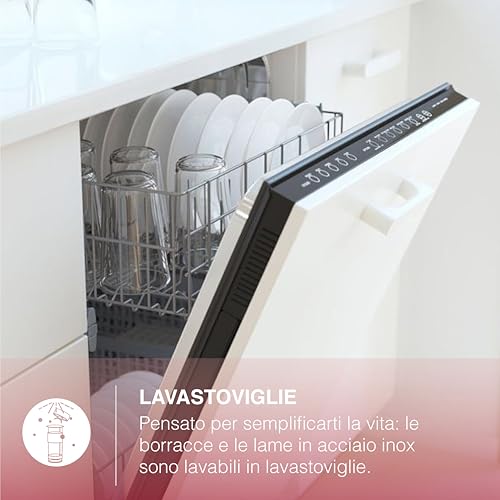 NutriBullet Magic Bullet MBR06B 0,5 L Frullatore da tavolo 200 W Nero 5 NutriBullet Magic Bullet MBR06B 0,5 L Frullatore da tavolo 200 W Nero