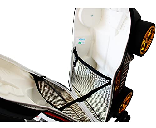 Mochila Escolar 3D com 6 Rodinhas Hotwheels DUNE A SOAR - Maxtoy