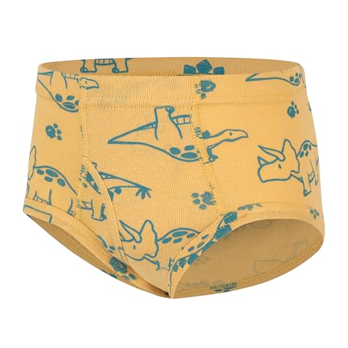 Image of Hanes Toddler Boys' Organic Cotton Underwear, Pure Comfort 100% Cotton Boxer Briefs Available, 10 & 7 Pack