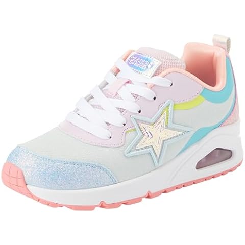 Skechers Street Girls Trainers in Light Blue Cover