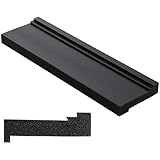 Materiales de alta calidad: nuestro bloque de impacto laminado de madera está hecho de polietileno duradero, que permite una instalación segura y sin daños de la herramienta de piso de vinilo. Ideal para trabajos precisos.
