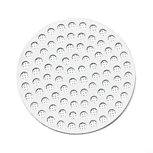 FABULETTA Pantalla de filtro reutilizable de doble capa para máquinas de café espresso compatible con cabezales de grupo estándar 51, 53 y 58 mm (53 mm)
