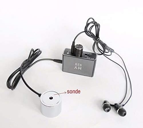 The circular sonde (wall microphone) component of the King-Star HY929 device.