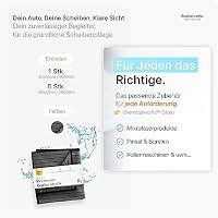 Chemicalworkz® Scheiben Bundle - Premium Carbontücher (5er Set) + Glasreiniger Auto - Für kristallklare Autoscheiben ohne Streifen & Schlieren - Carbon Mikrofasertücher Auto Glastuch Glas Reiniger – Ansicht 5