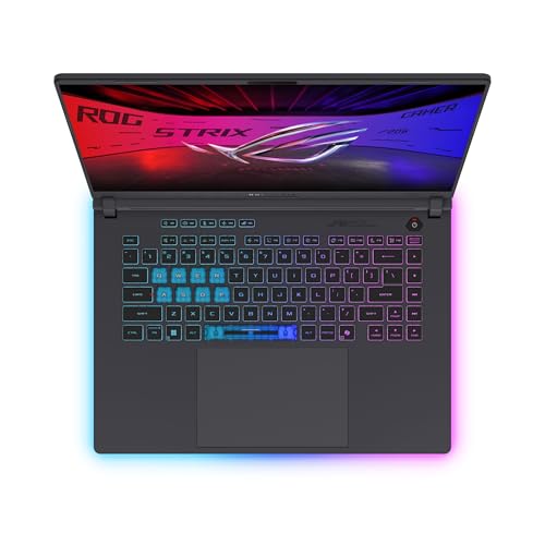 Image of ASUS ROG Strix G16 Gaming Laptop, 16 inch FHD+ 16:10 165Hz /3ms Display, NVIDIA GeForce RTX 5070 Laptop GPU, Intel Core i9 Processor 14900HX, 32GB DDR5-5600, 2TB SSD, Wi-Fi 7, Win11 Home
