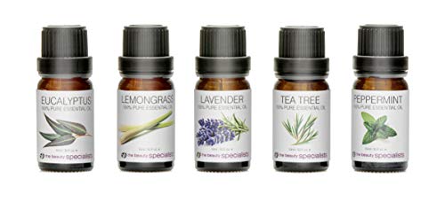 Rio Aromatherapy Pure Essential Oil Collection - Juego de regalo (5 x 10 ml)