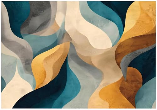 WallArena Vlies Fototapete - Art Deco - 400x280 cm - Fototapeten...