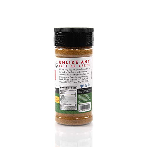 Redmond Real Sea Salt - Natural Unrefined Organic Gluten Free, Seasoning 8 Ounce Shaker #TOP1