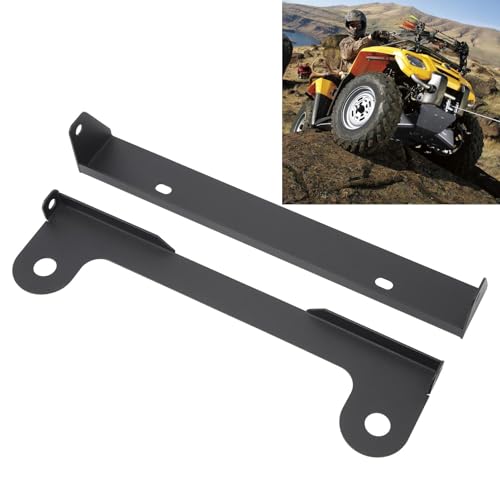 Soporte de matrícula abatible para rutas 4x4 y protección de cabrestante 3