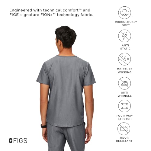 Image of FIGS Chisec Scrub Top for Men