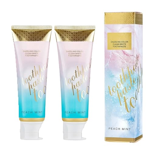 Radiant Whitening Toothpaste, Intensive Whitening Toothpaste, Complete Care Toothpastes, Repair and Protect Teeth (2 Pcs)