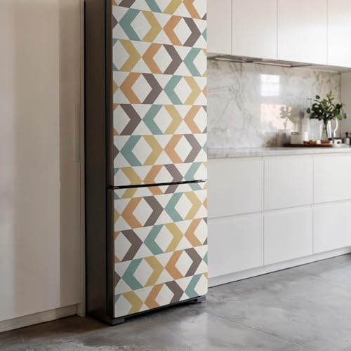 Tapis magnétique 60x190 cm durable finition mate style géométrique chic