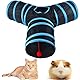 22 Stück Katzen Spielzeug, Katzenspielzeug mit Katzentunnel, Pet Cat Play Tunnel, Interaktives Katzen Spielzeug, Katzentunnel, Katzenspielzeug Set, Selbstbeschäftigung, Geeignet für Welpen und Katzen