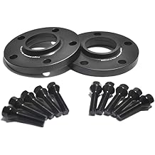 JTP Compatible for 2pcs 15mm Safe Real Forged Wheel Spacers 5x120 fit for BMW F10,F11,F12,F30,F31,F01,F02,E36,E60,E91,E92,M2,M3,M4,M5,M6,Z3,Z4,Z8 + Long Bolts 15mm