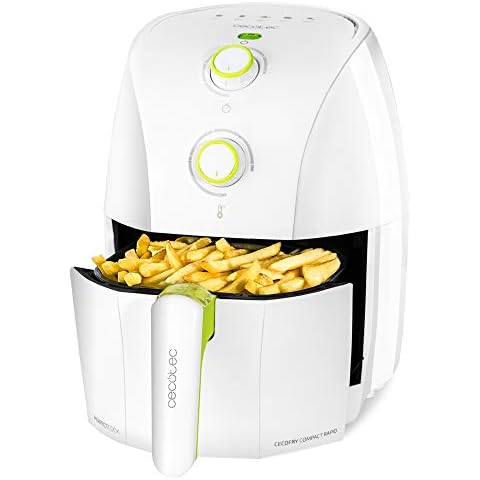 Freidora sin Aceite Cecotec Cecofry Compact Rapid White 1,5L Cover