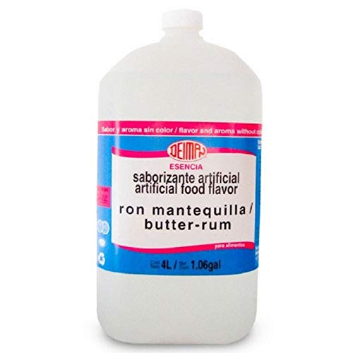 Deiman Artificial Food Flavoring Butter Rum E (1 Gallon)