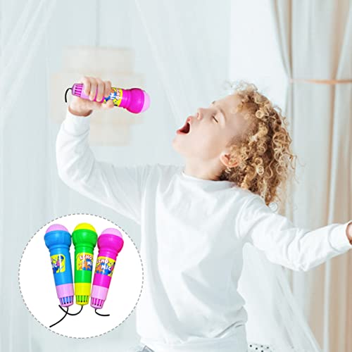 TOYANDONA 9 Peças Microfone Para Modelo De Microfone Simulado Lembrancinha De Festa Com Microfone Ec