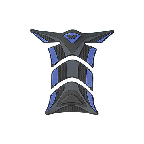Protège-réservoir bleu Show Chrome Accessories 4-244B (lot de 3) pour moto
