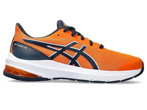 ASICS Jungen Gt-1000 12 Gs Sneaker, Bright Orange French Blue, 40...