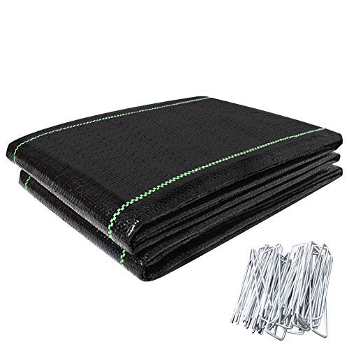 Buy OK5STAR 7ftx33ft Garden Weed Barrier Landscape Fabric with 50 pcs