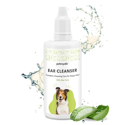 Petroyale Ear Cleanser for Dogs | Effective & Gentle Formula ...
