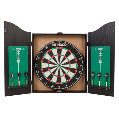 Dart Center Pro My Hood jeu de fléchettes mural cible traditionnelle 702012