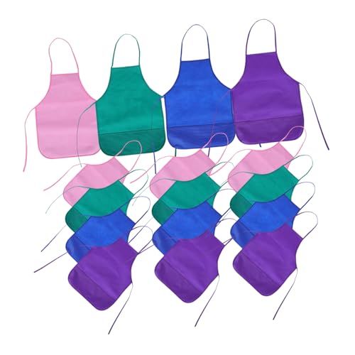 Batas ajustables con mangas para manualidades y protección impermeable completa ifundom