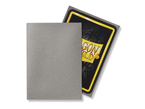 Dragon Shield Matte Silver Standard Size 100 ct Card Sleeves Individual Pack - Image 4