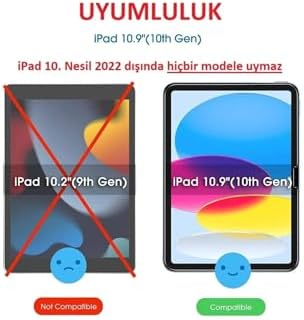 Apple İpad 11 A16 2025 10. Nesil 10.9 Ekran Koruyucu Tablet Nano Esnek Kırılmaz Koruma A2696 A2757 A2777 - Görsel 7
