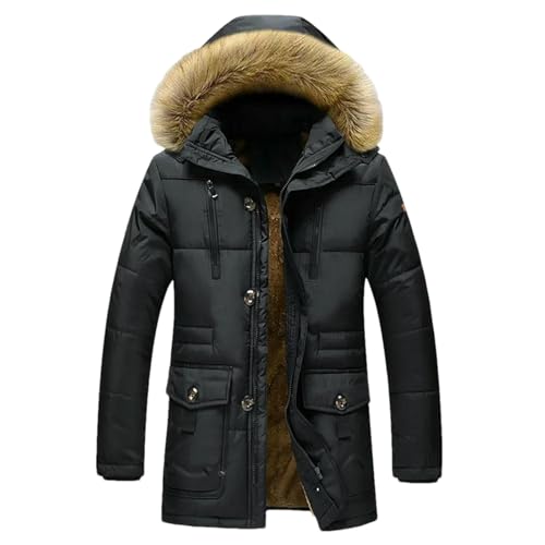 Parkas de invierno con forro polar interior y aislamiento térmico de esquí