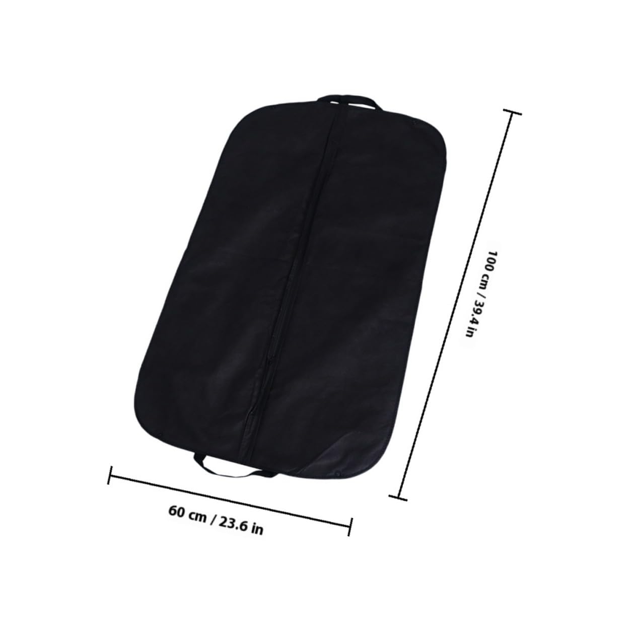 Funda Protectora para Ropa Colgante de Viaje 5 Piezas Negra | Tejido No Tejido, Plegable y Lavable, Reutilizable, para Colgar en Armario o Llevar en Trayectos