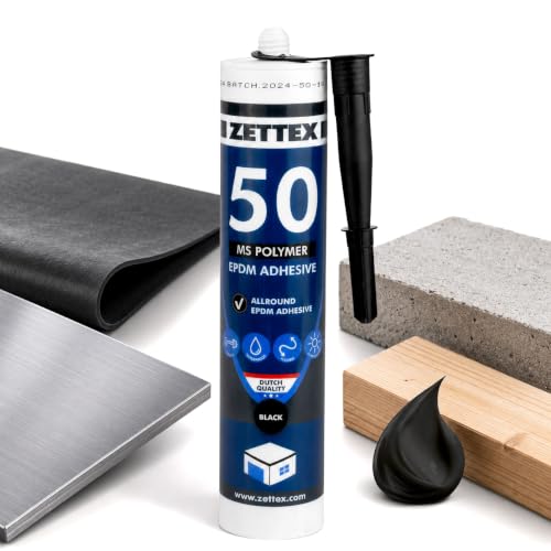 Zettex MS50 epdm Abdichtungskleber 290ml / elastischer Folienkleber für Dachabdichtungen