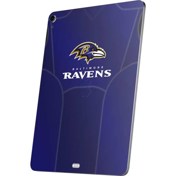 Skinit Decal Tablet Skin Compatible with iPad Air 11in (2024-2025) - Officially Licensed NFL Baltimore Ravens Team Jersey Design