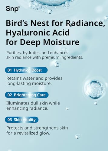 Image of SNP Birds Nest Aqua Ampoule Mask