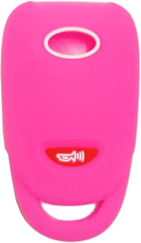 Miniatura 10 de Funda inteligente de silicona para llavero remoto compatible con Hyundai Accent Elantra Genesis Sonata Kia Forte Optima Rondo Sorento Spectra.