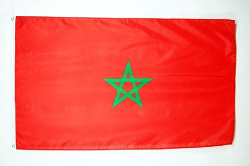 AZ FLAG Morocco Flag 2' x 3' - Moroccan flags 60 x 90 cm - Banner 2x3 ft