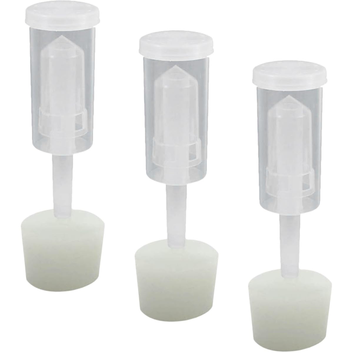 Tapones de silicona contra la oxidación del vino en fermentación casera con válvulas de aire