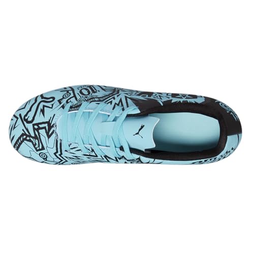 PUMA Kids Boys Cp10 X Tacto Ii Firm GroundAg Soccer Cleats Cleated, Firm Ground, Turf - Blue - Size 12.5 M4