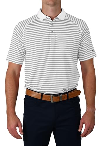 Polo de Golf Columbia Stretch Cool Grey XXL Vetement de Sport Respirant
