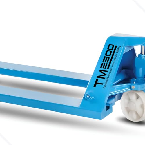 Paleteira Manual Paletrans TM 2500 RSN 680x1150mm com Roda Simples de Nylon 0150502