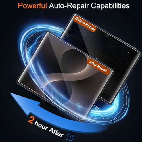 Image of Ferilinso Screen Protector for Samsung Galaxy Z Fold 8, Tempered Glass Back | 3 Pack, 9H+ Hardness, Military-Grade Shatterproof, Case Friendly, Easy Installation Bubble Free, with Camera Lens Protector