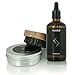 Produktbild NJORD Bartset und Geschenkset, 3-teiliges Bartpflegeset inkl. Bartshampoo, Bartöl und Bartbürste - Sanfte Pflegeprodukte für die Bartpflege & Gutes Geschenk für Männer, 3 Stk.