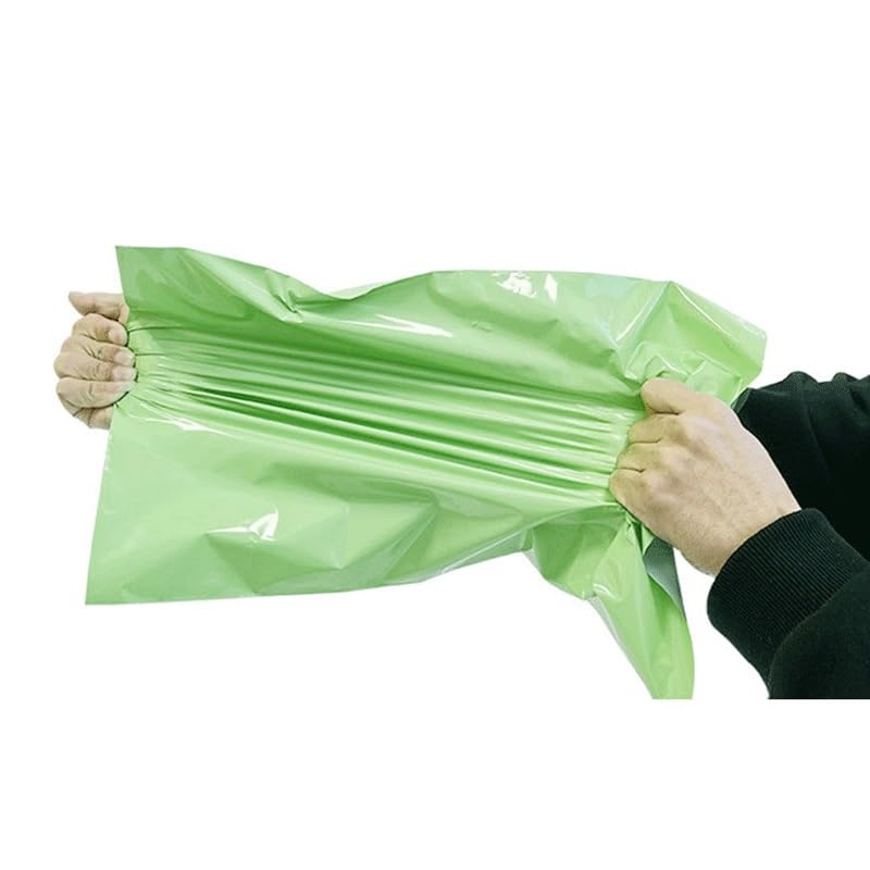 50 SZTUK/100 SZTUK Awokado Zielony Plastikowy Worek Do Pakowania Pocztowego Poliestrowa Koszulka Spódnica Kurtka Ślubne Pudełko Wysyłka Ekspresowe Torebki(17x30cm)