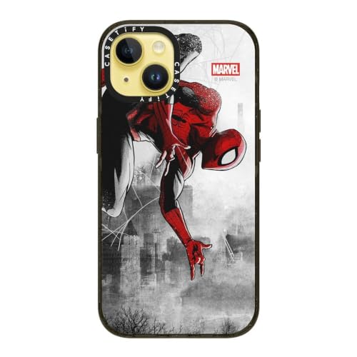Coque iPhone 14 CASETiFY Impact Marvel Spider-Man VS MagSafe Noir - 6