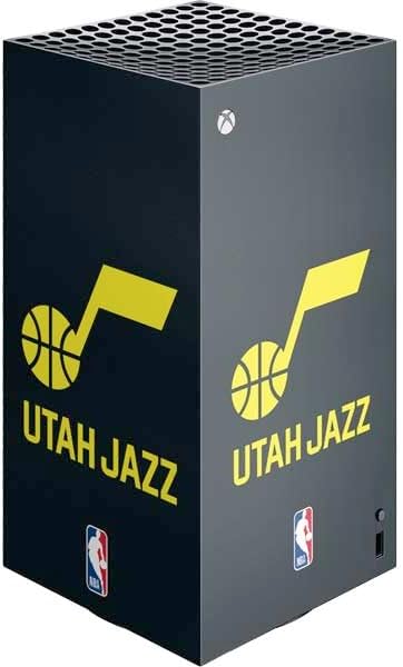 Skinit Decal Gaming Skin Compatible with Xbox Series X Digital Edition Console - Officially Licensed NBA Utah Jazz Standard - Black Design