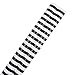 JAM Paper Gift Wrap - Striped Wrapping Paper - 50 Sq Ft Total (30 in x 10 Ft Each) - Black & White Stripes - 2 Rolls/Pack