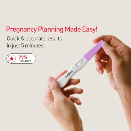 Image of Sirona OvuRx Midstream Urine LH Ovulation Test Kit for Women (Pack of 5) | Pregnancy Planning & Fertility Test | Rapid & Accurate Results in 5 Mins | Single Step Ovulation Kit Pack for Home