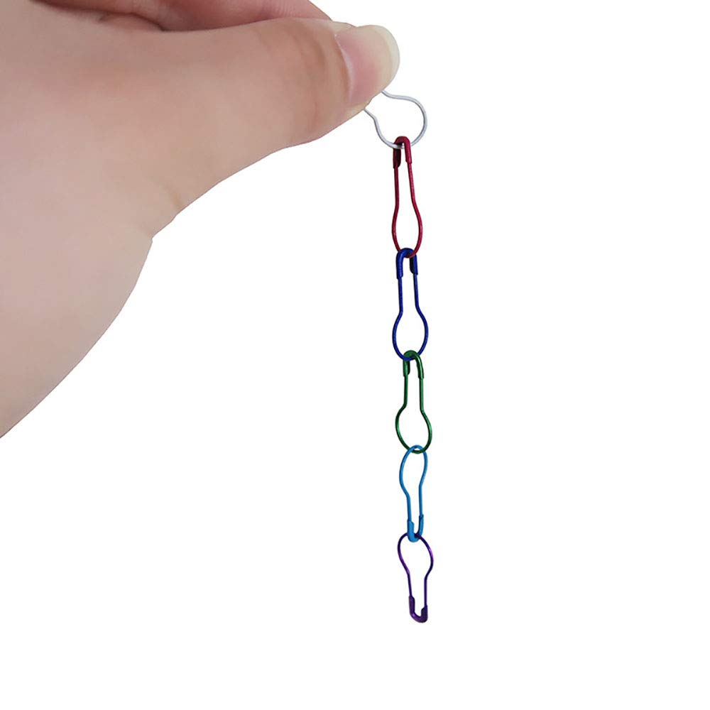 Spille Di Sicurezza A Forma Di Pera - 100 Pezzi In Metallo, Per Cucito, Fai-da-Te E Decorazioni - Foto 6