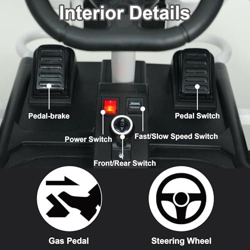 Wanan A8812 24V 7Ah Ultimate Go Kart For Kids Age 6+, 2X200W Motors Off Road Go Karts For Girls And Boys, Electric Go Kart thumb #5